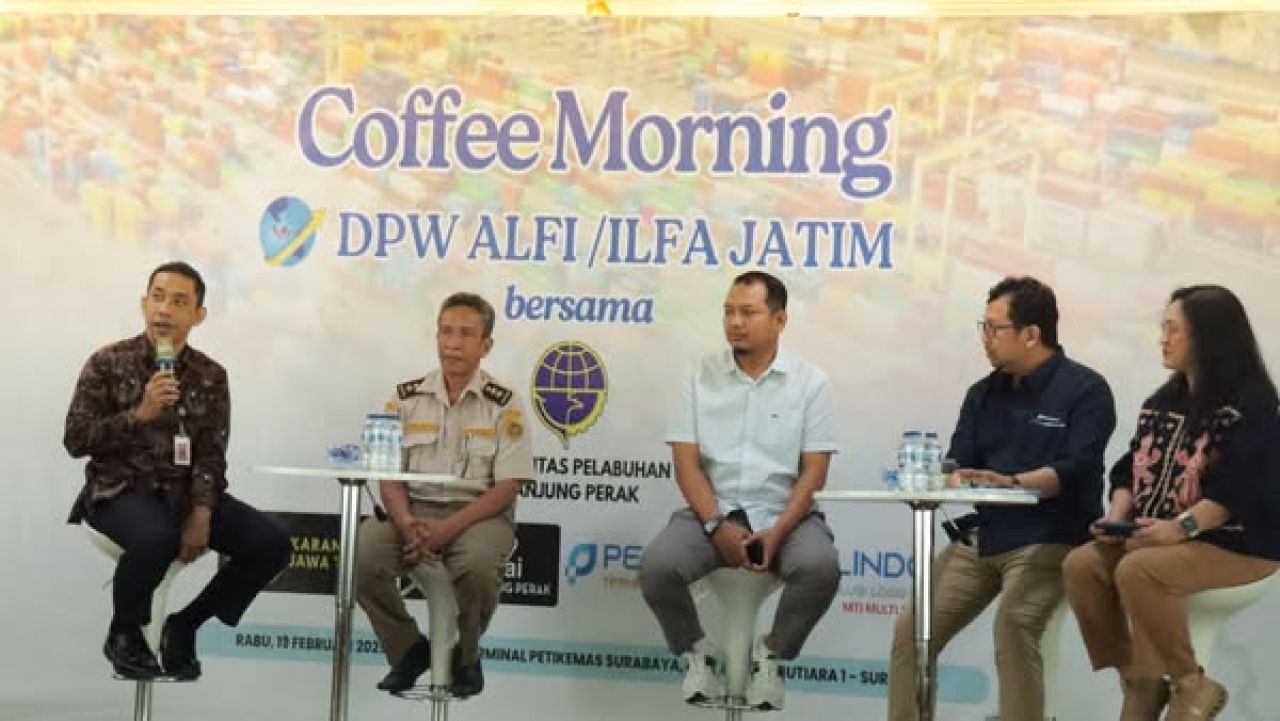 Acara Coffee Morning yang diselenggarakan oleh ALFI/ILFA