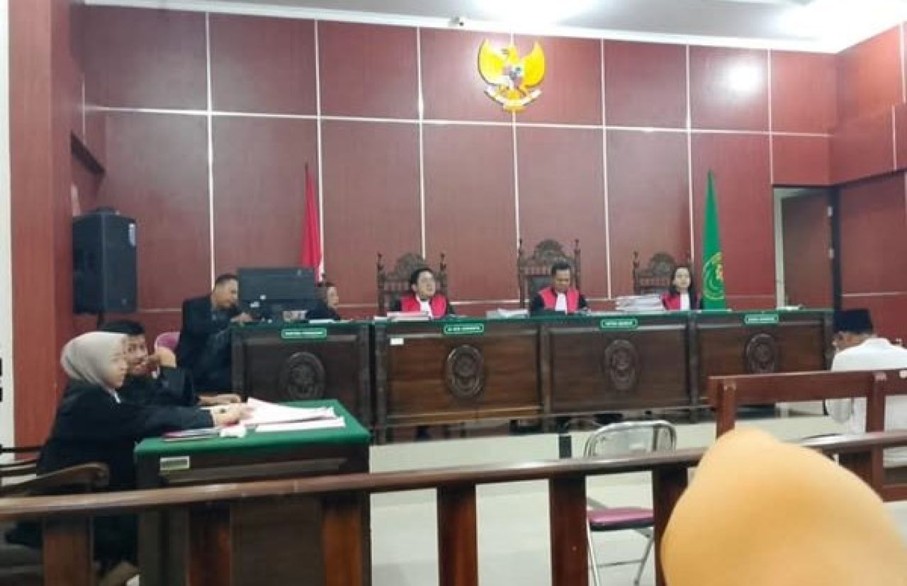 Sidang vonis kasus perburuan Badak Jawa