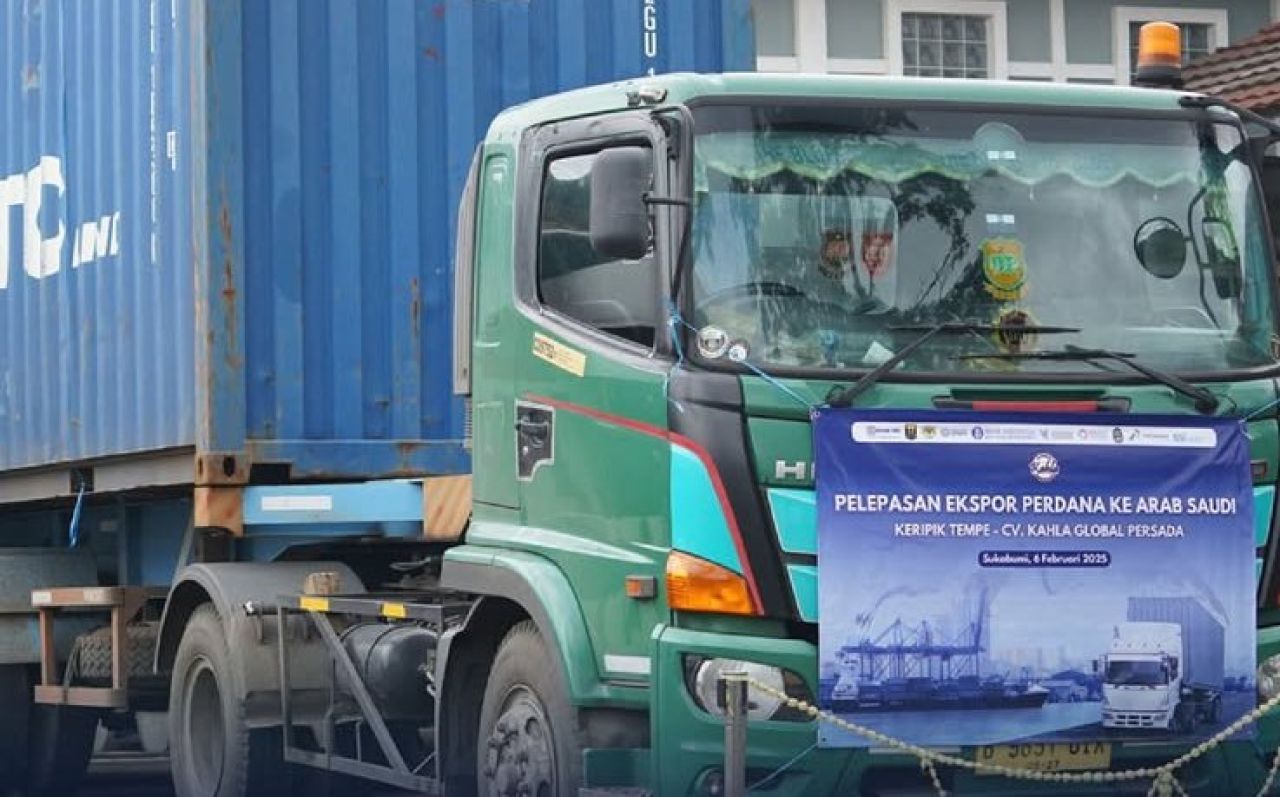 Ekspor kripik tempa dari Sukabumi