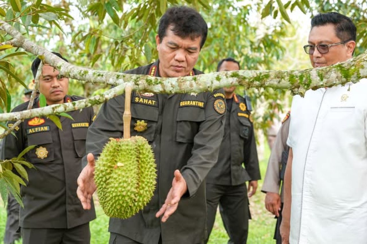 Sahat M. Panggabean, melakukan kunjungan kerja ke Parigi Moutong