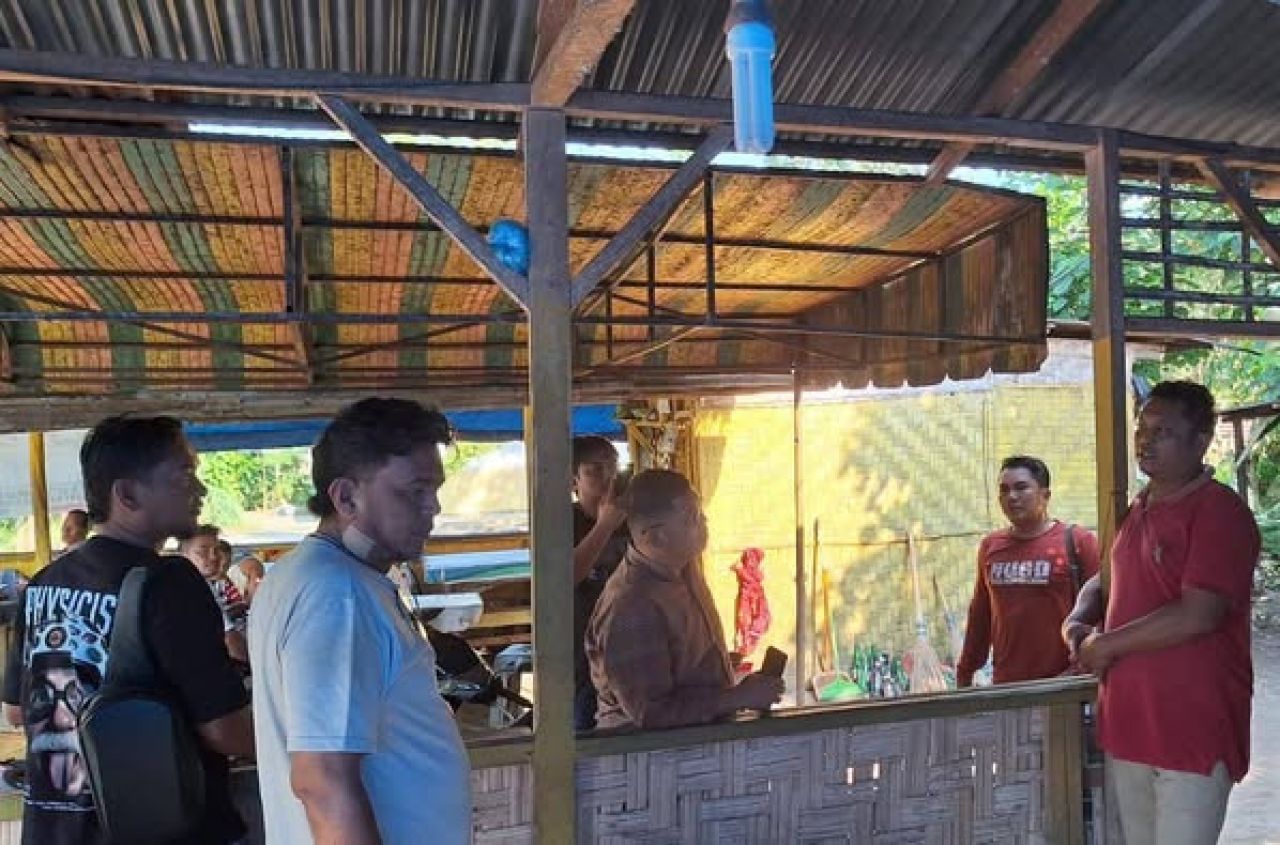 Penggrebekan lokasi perjudian Mesin Ketangkasan