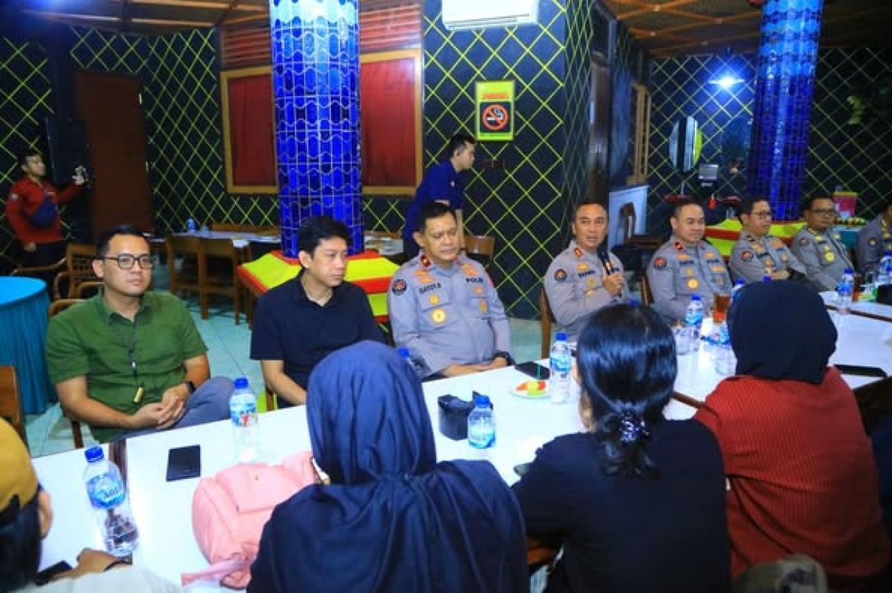 Kadiv Humas Polri silaturahmi bersama wartawan