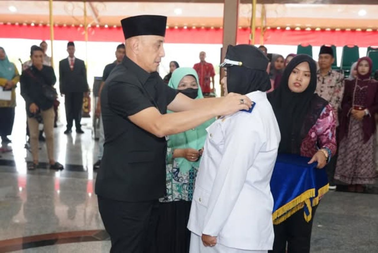 Pelantikan Kepala Desa Campor Antar Waktu