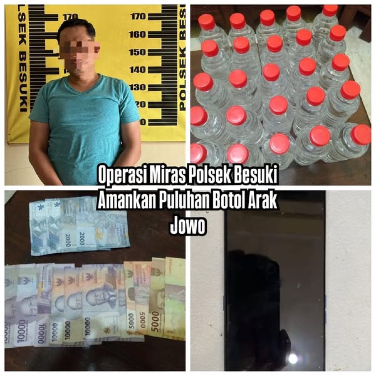 Pelaku dan barang bukti