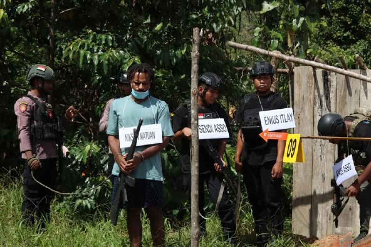 reKonstruksi keterlibatan Nikson Matuan