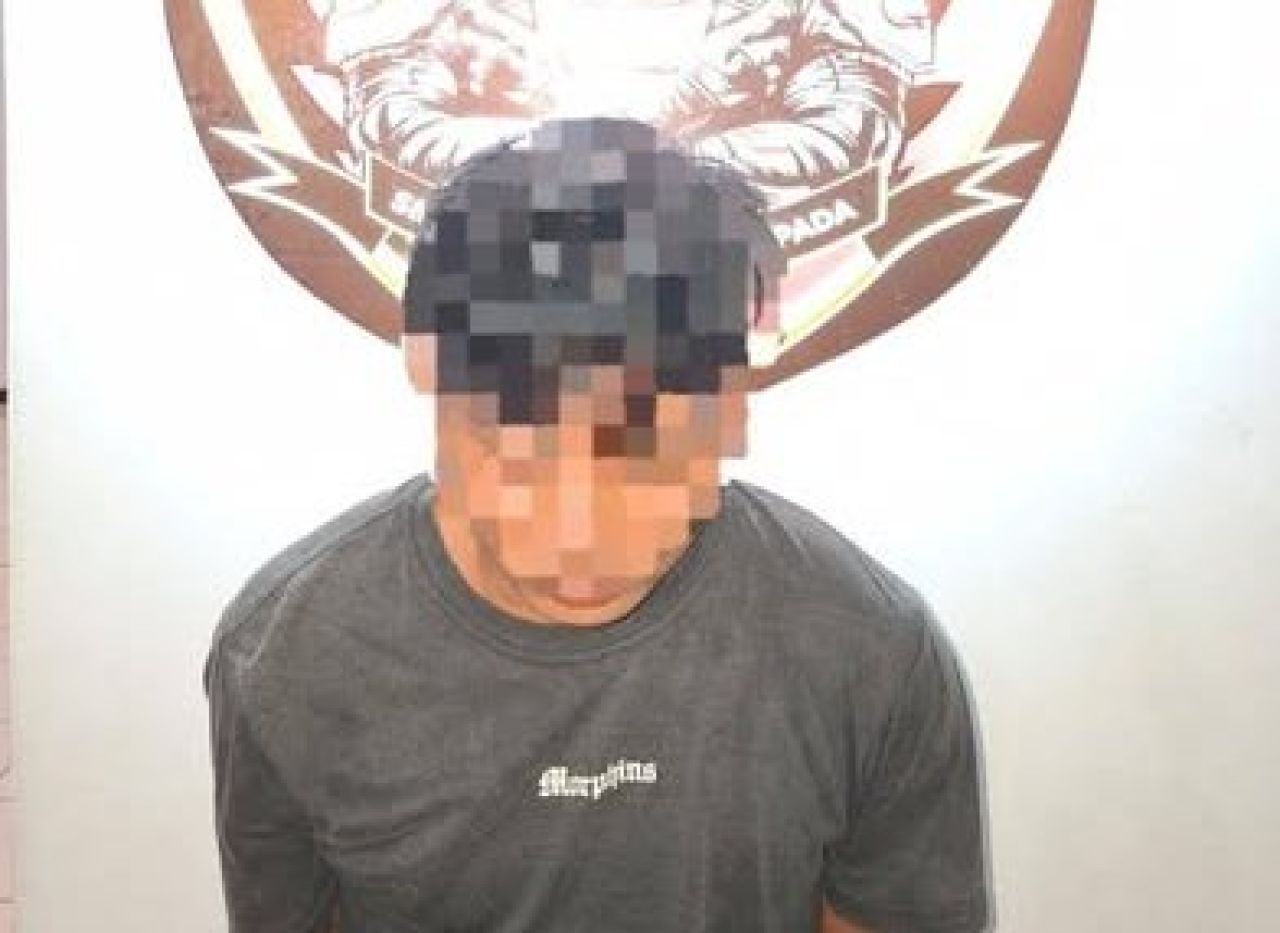 Satu orang pelaku, yaitu MD