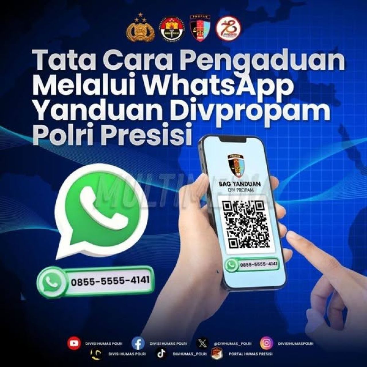 Nomor pengaduan Polri