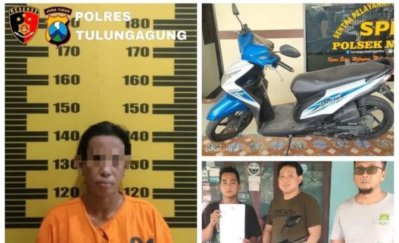 Perempuan berinisial NA