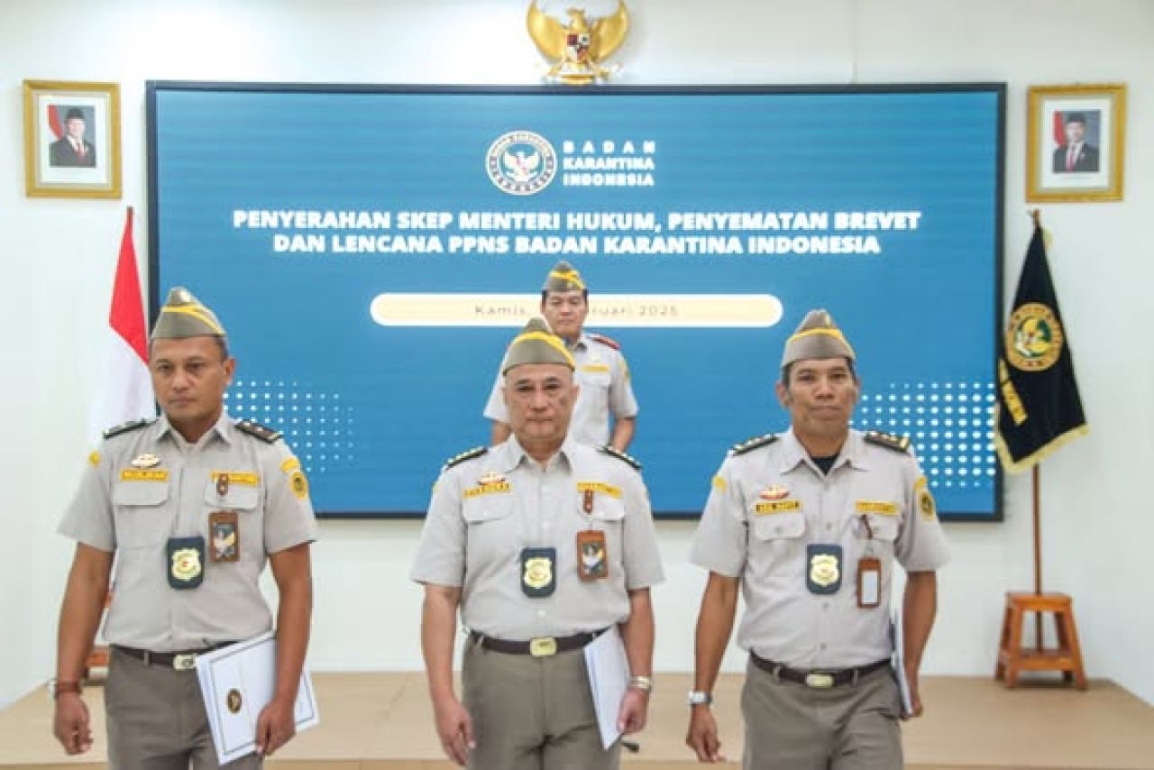 Penyidik Pegawai Negeri Sipil Barantin