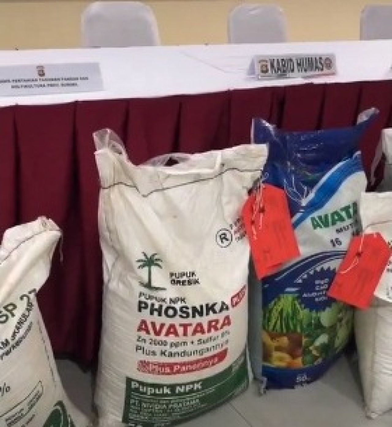 Pupuk merk Avatara yang diproduksi oleh PT Nividia Pratama