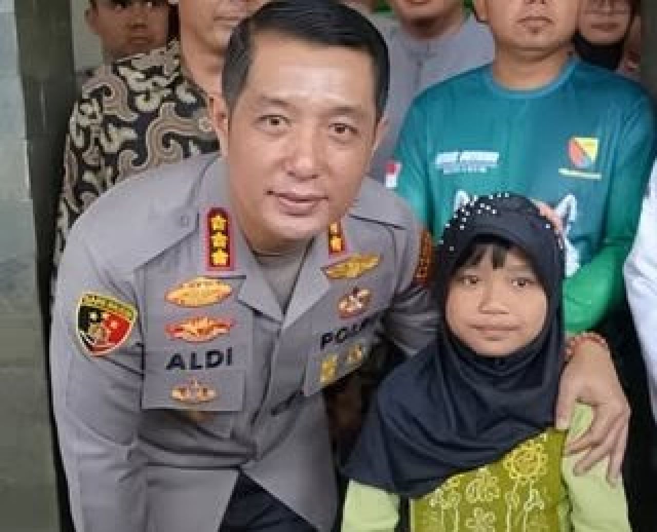 Kombes Pol Aldi Subartono bersama Sandra