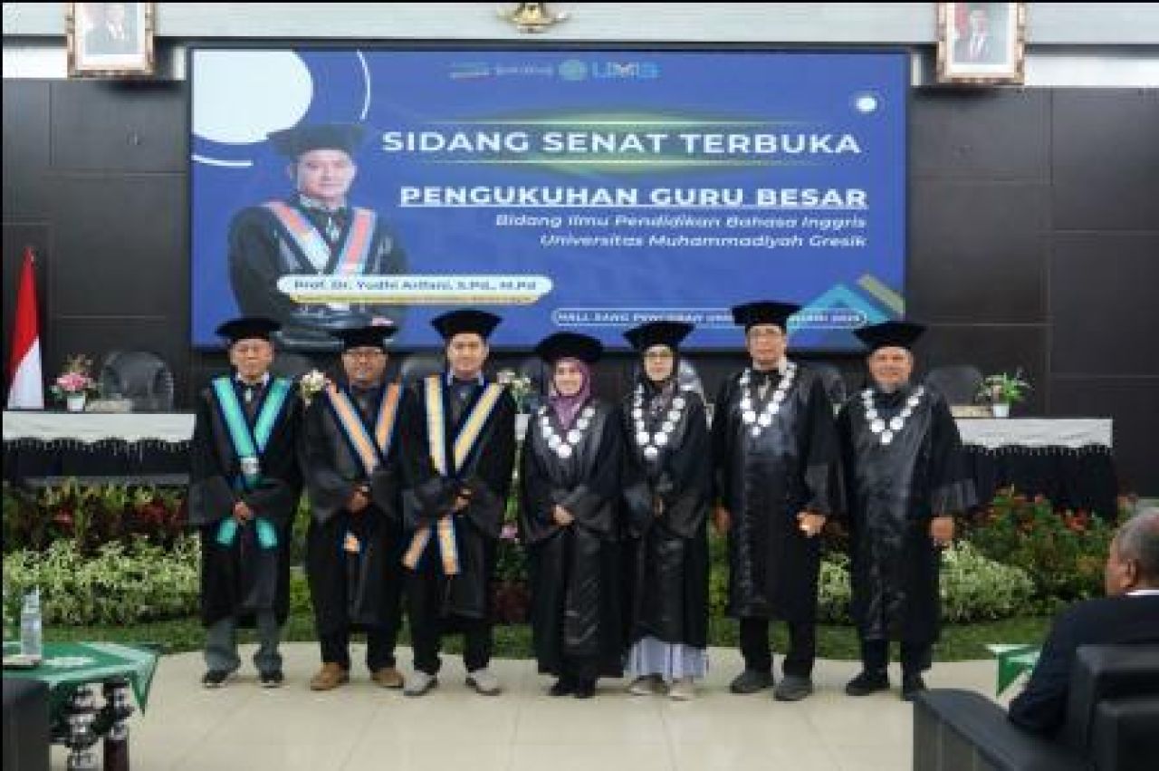 Pengukuhan Guru Besar Universitas Muhammadiyah Gresik