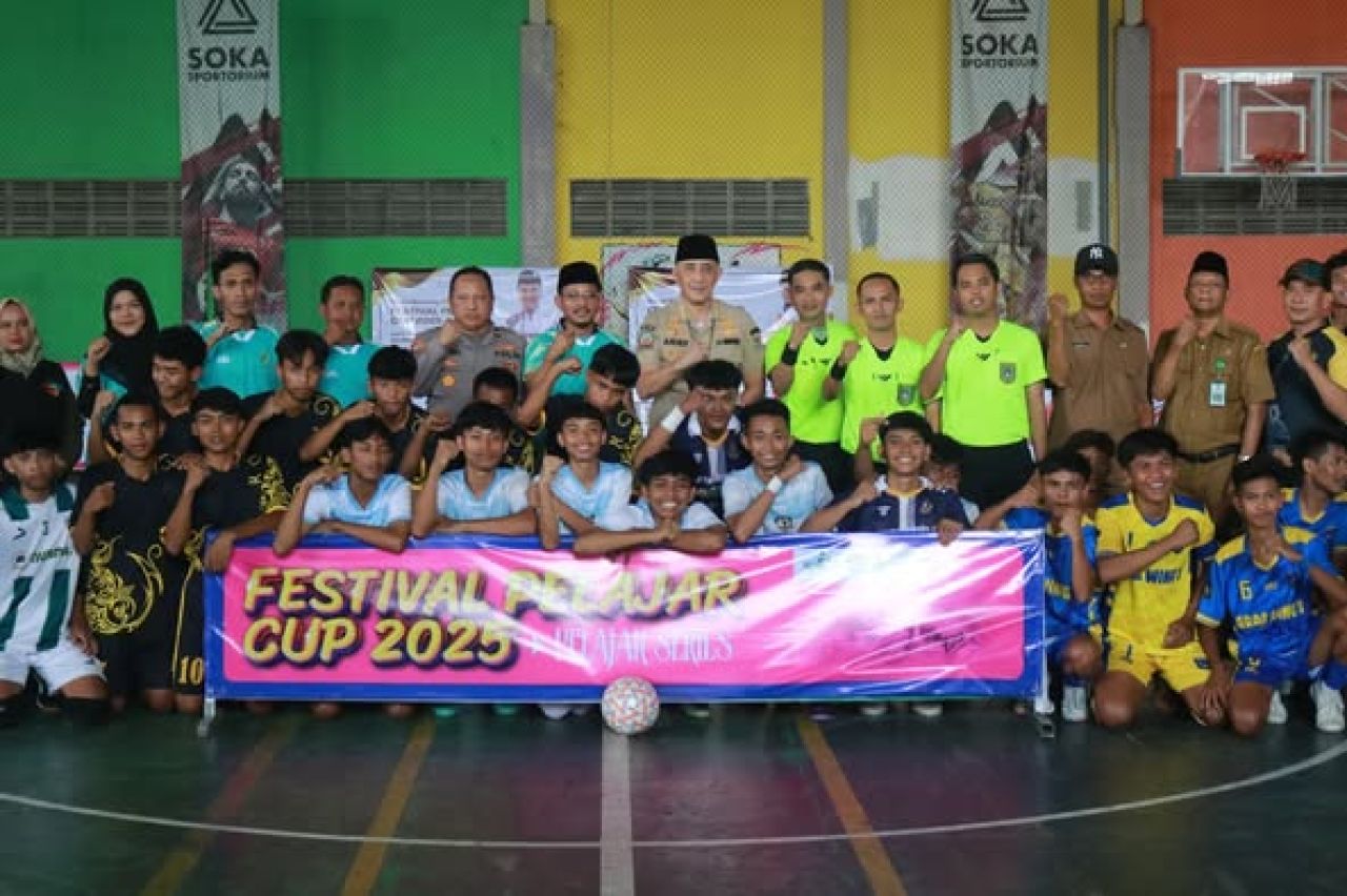 Kompetisi Futsal Festival Pelajar Cup 2025 di Bangkalan