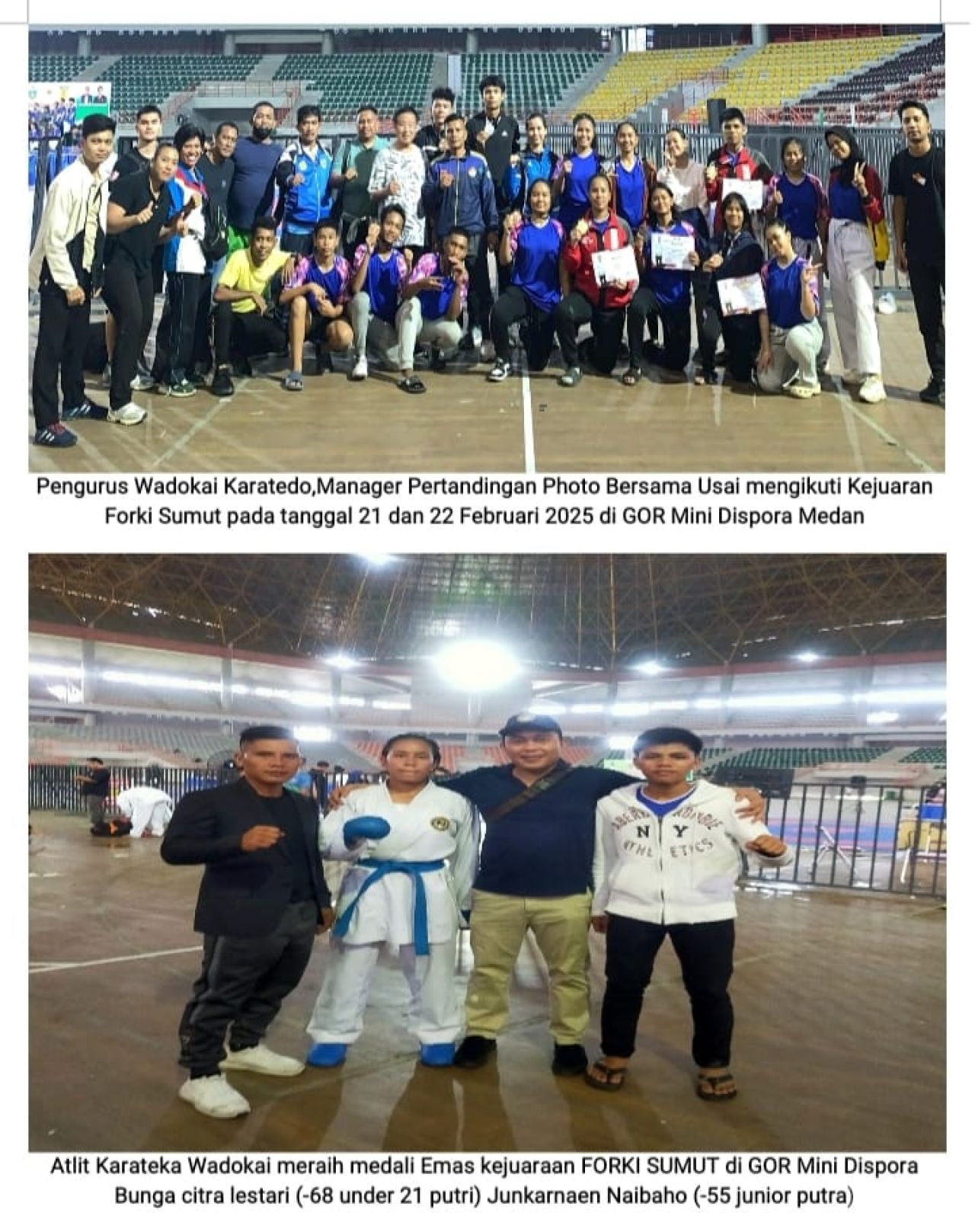 Atlit Karate Wadokai Pengprov Sumatera Utara