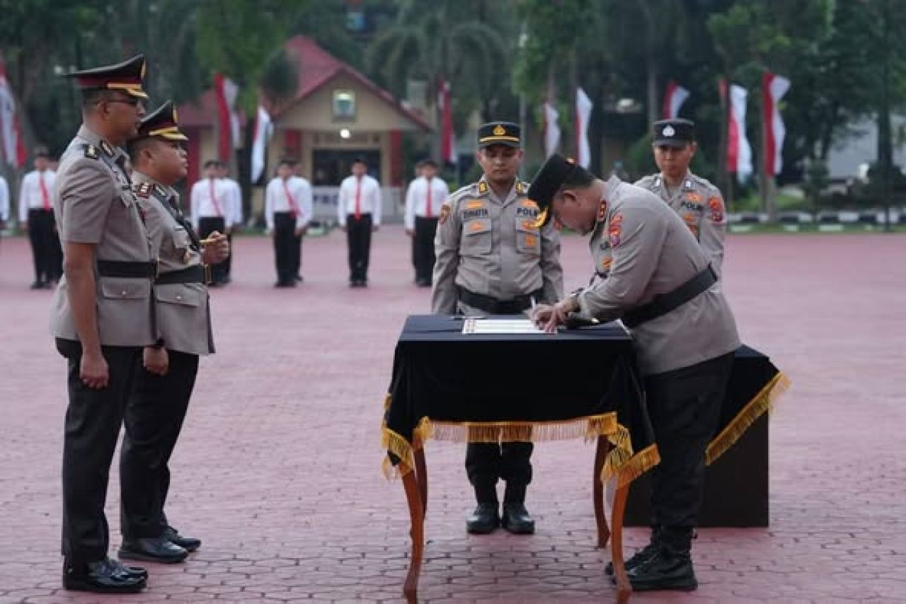 Pelantikan Kapolres Simalungun