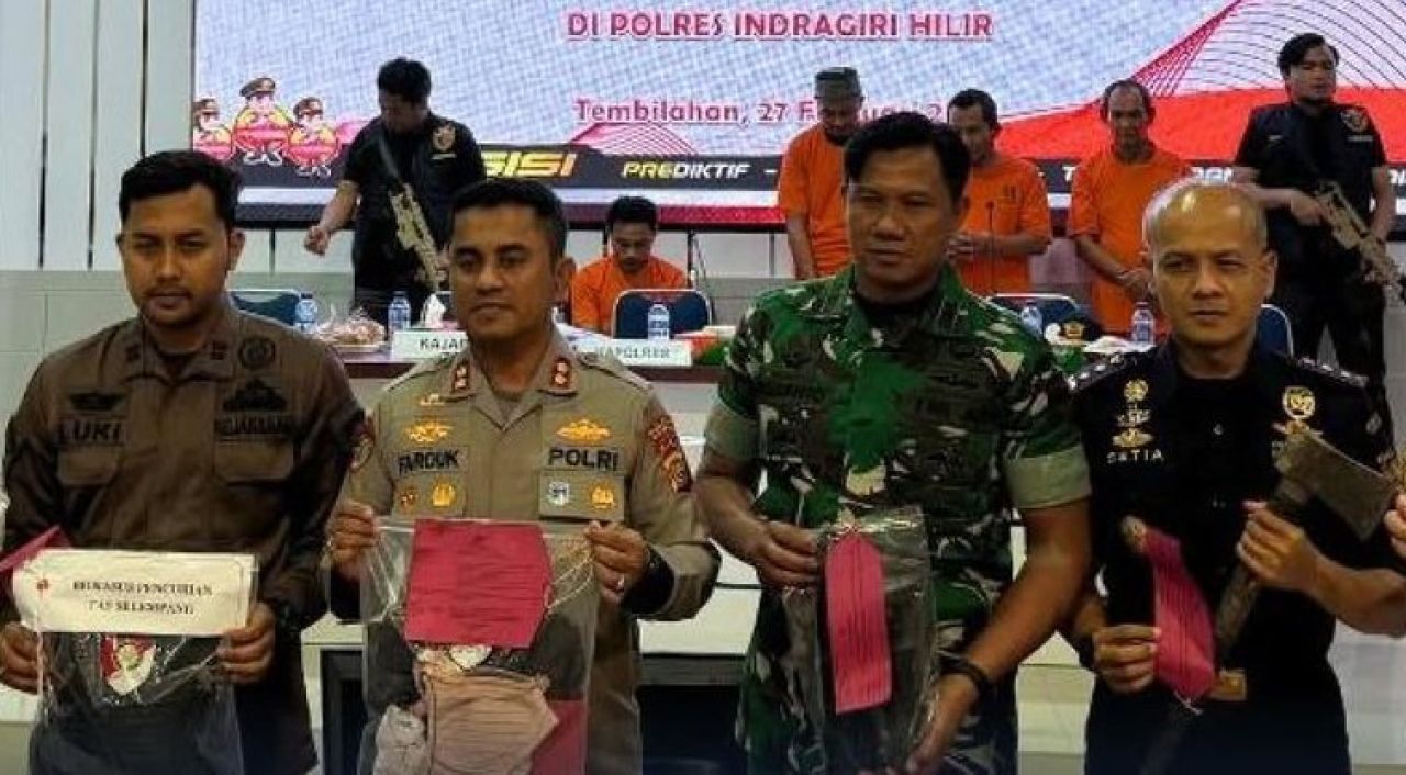 Barang bukti sabu 3,2 kg