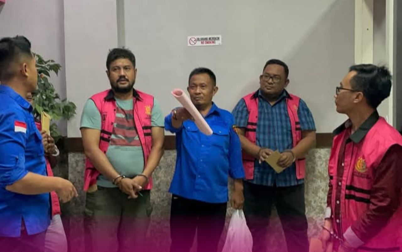 4 Terdakwa kasus korupsi dana hibah di Desa Wage