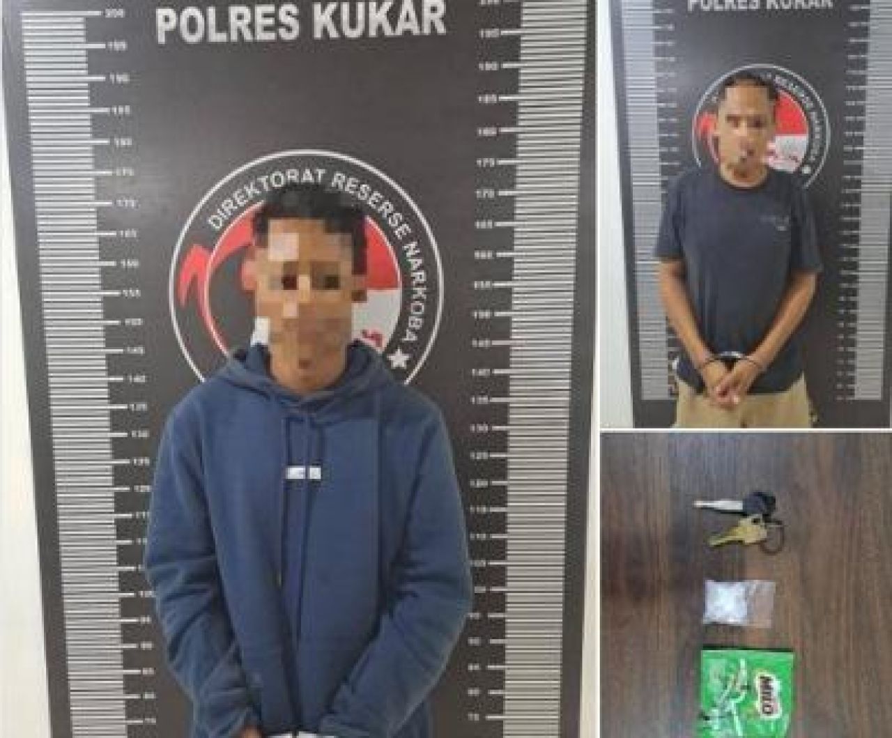 Dua tersangka kasus sabu di Tenggarong