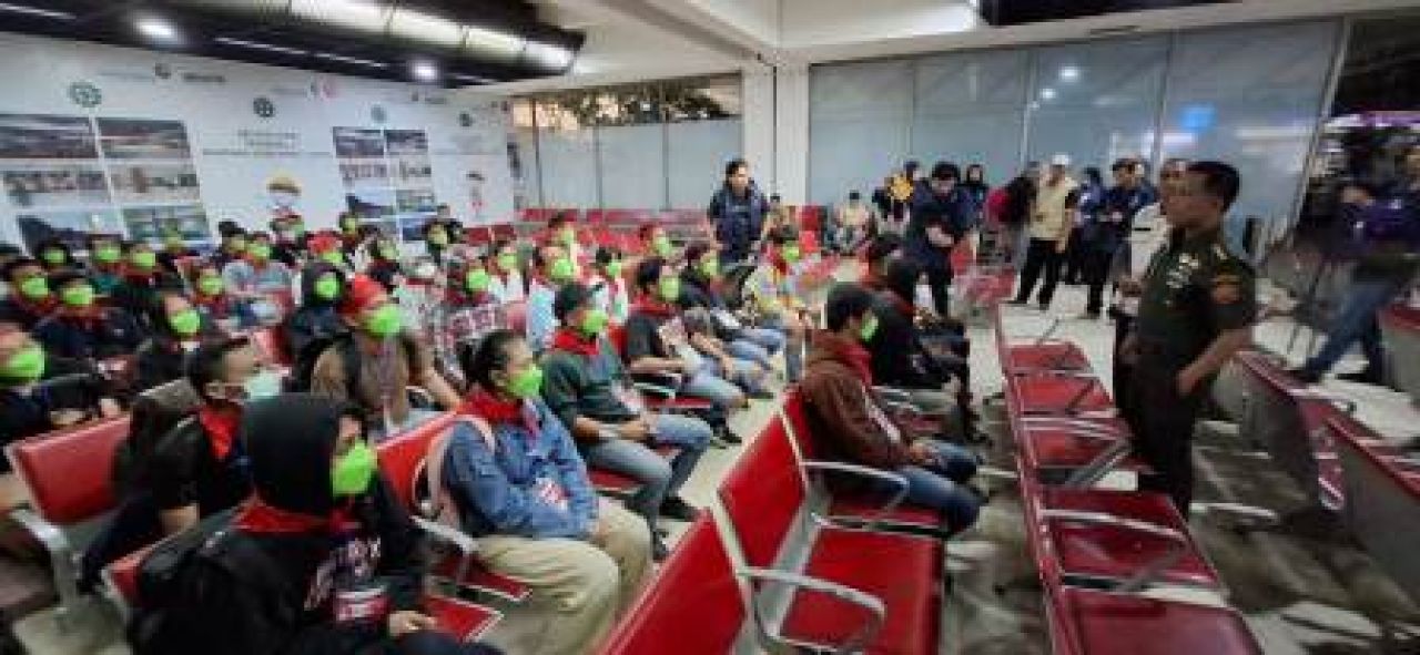 Prosesi pemulangan 84 WNI