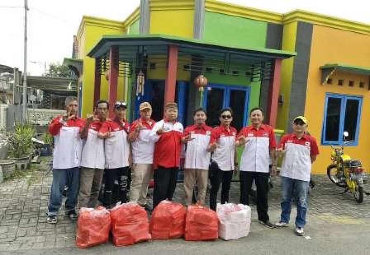 Pengurus DPD LIRA Sidoarjo sebelum bagi takjil