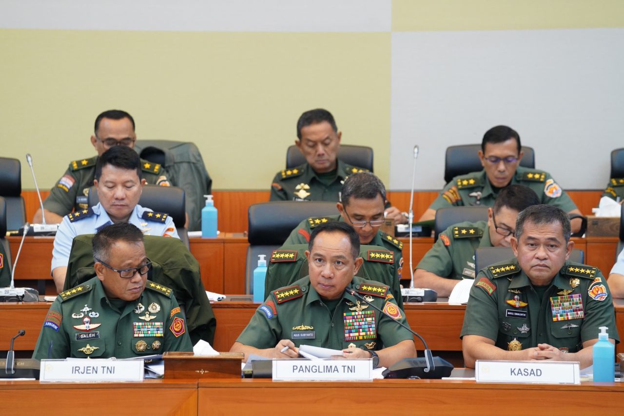 Panglima TNI dan jajaran