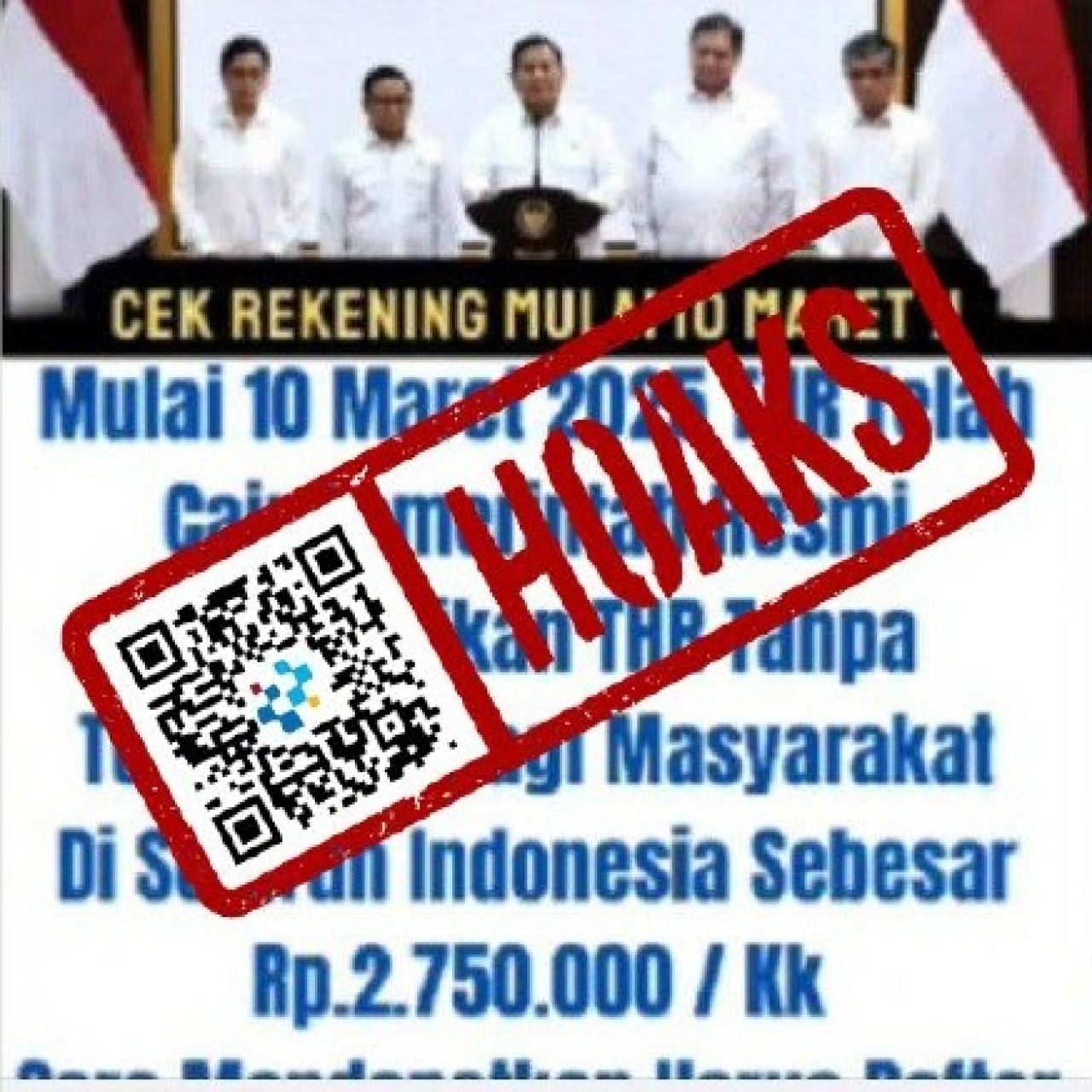 Tautan pencairan THR