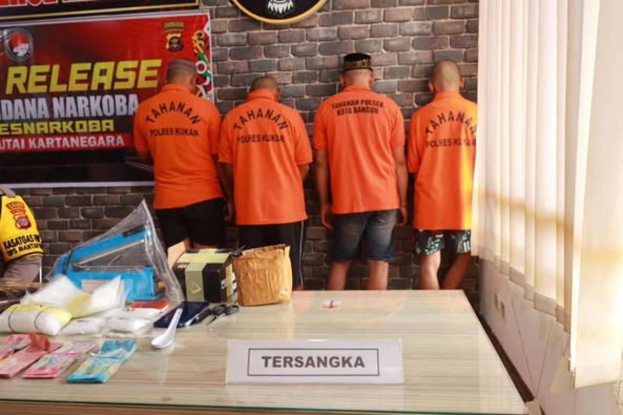 Pelaku pengedar narkoba di Samboja