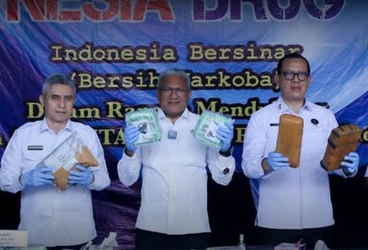 Barang bukti narkoba di Polres Jayapura