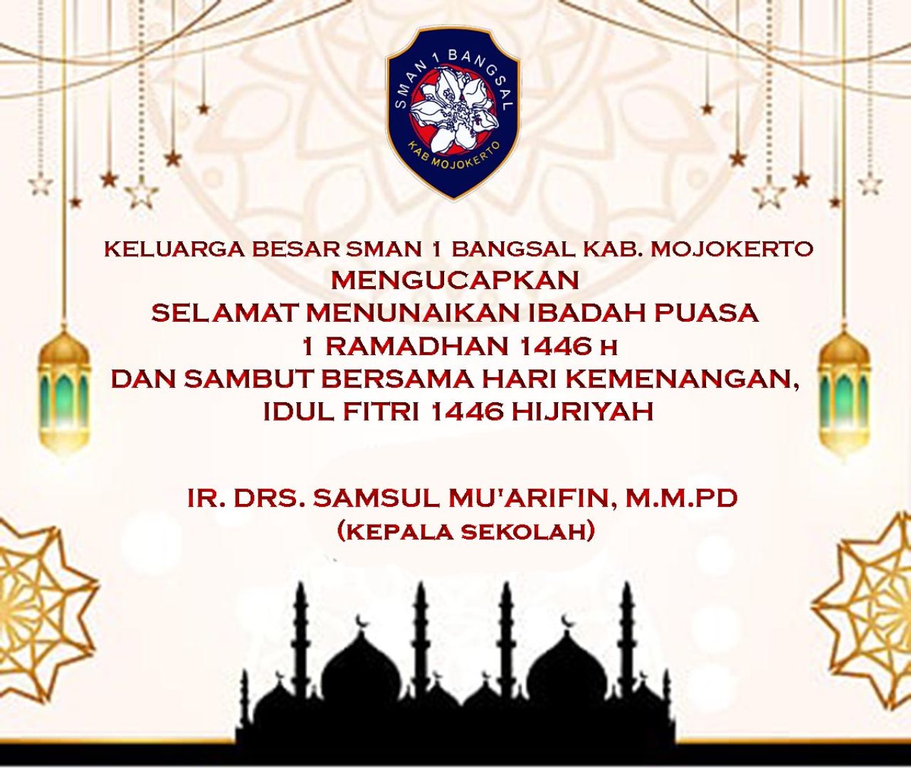 Keluarga Besar SMAN 1 Bangsal, Kabupaten Mojokerto