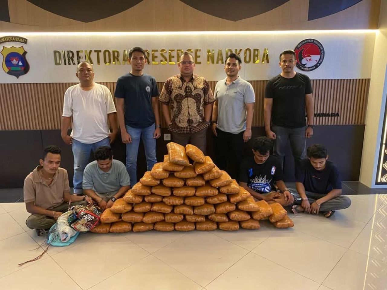 Ungkap kasus peredaran 47 kilogram ganja