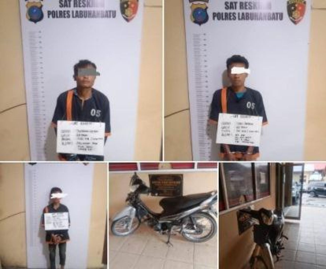3 pencuri motor
