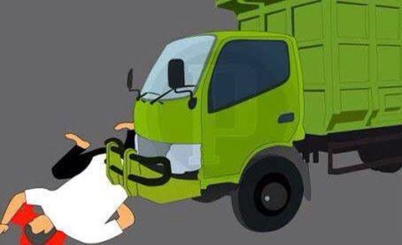 Ilustrasi kelindes truk