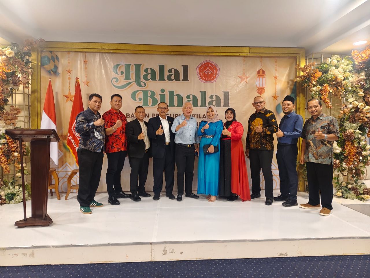 Halal bihalal BPW PERADIN Jawa Timur