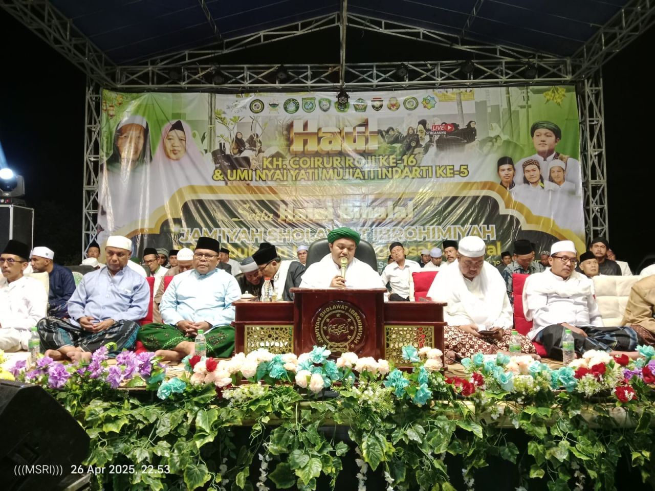 Haul KH. Choirur Roji dan Umi Nyai Yati Mujiati Indarti
