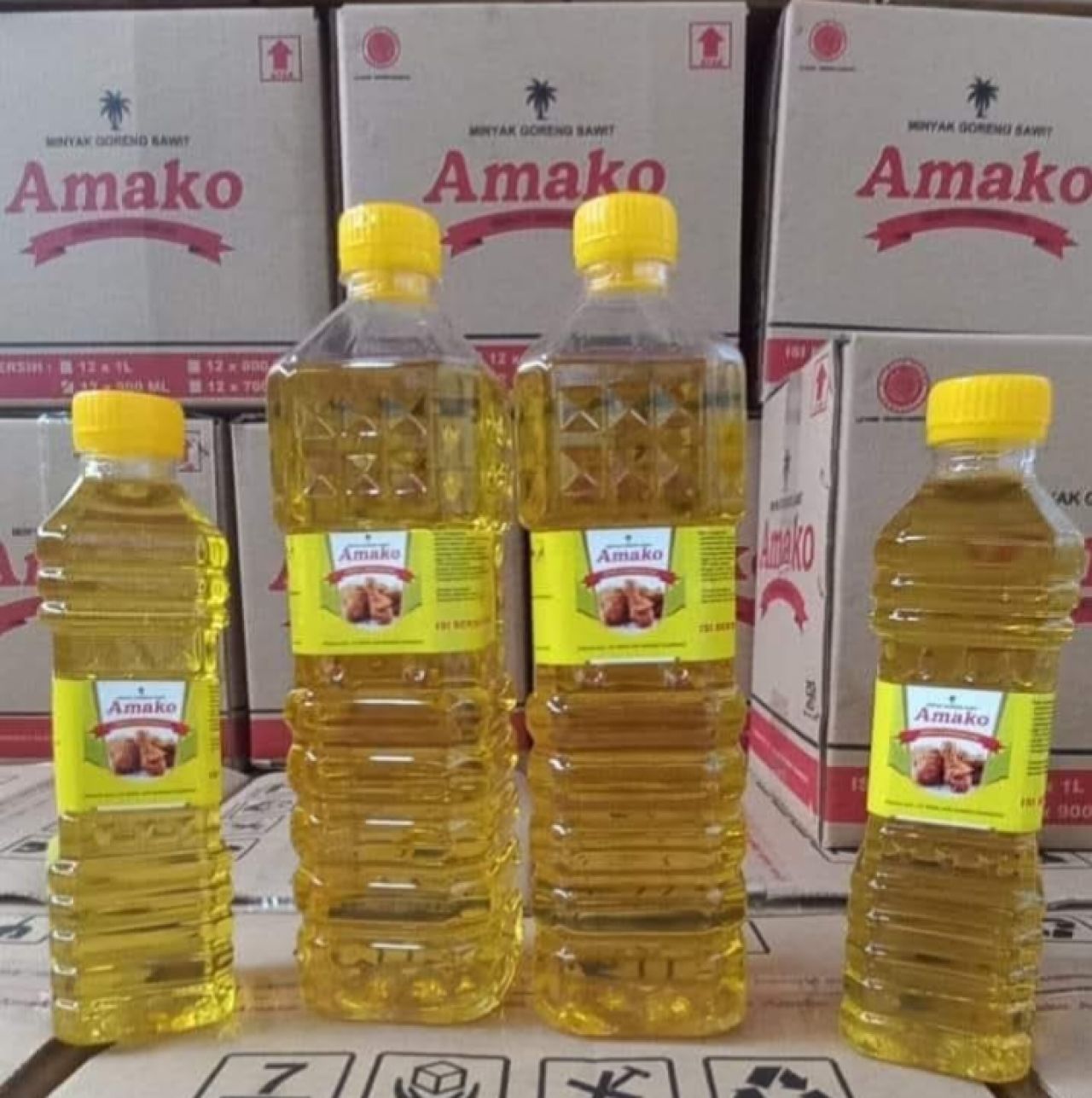 Minyak goreng merk Amako