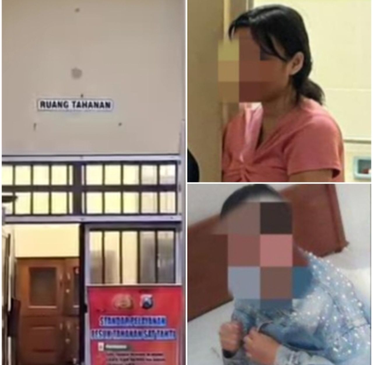 Sel tahanan Polres Pacitan, PW dan IA