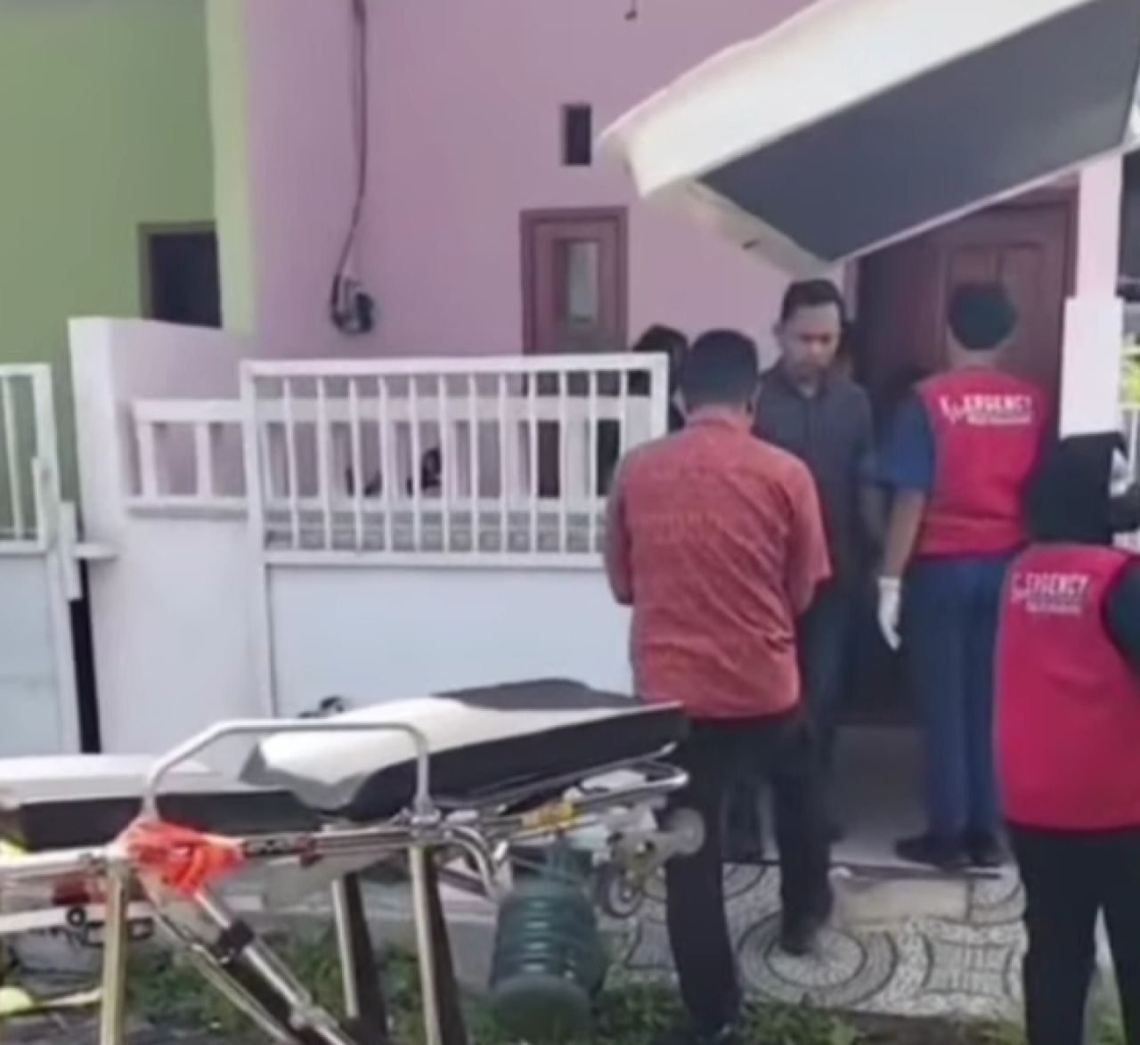 Tempat kos terjadinya pembunuhan di Desa Mlajah