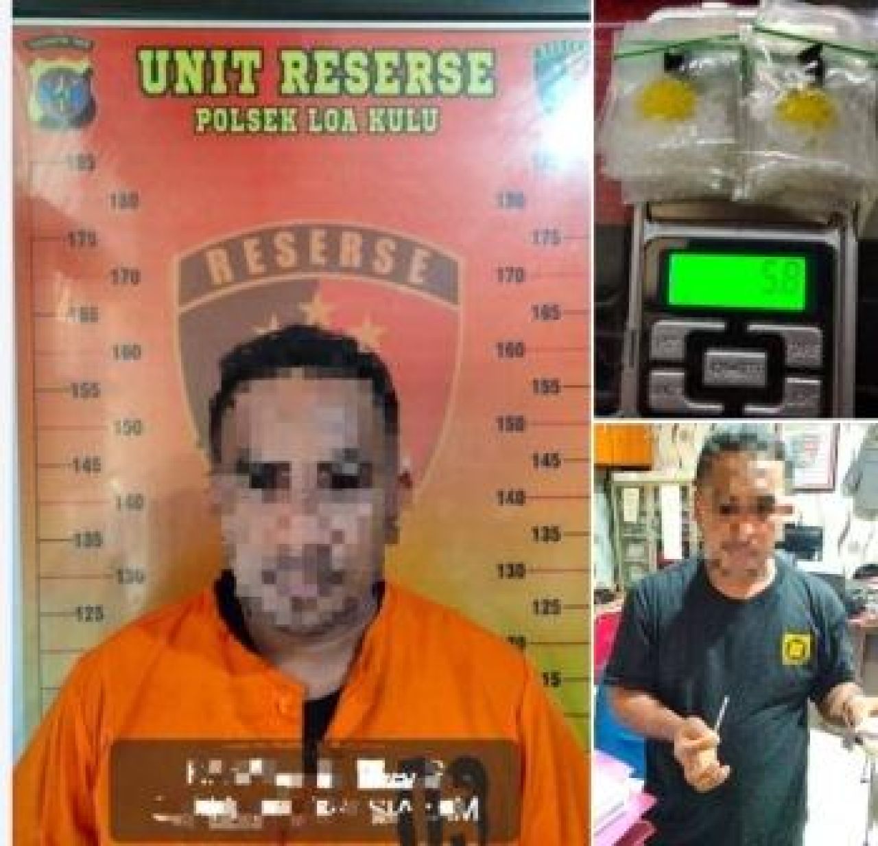 Dua orang pria pengedar sabu