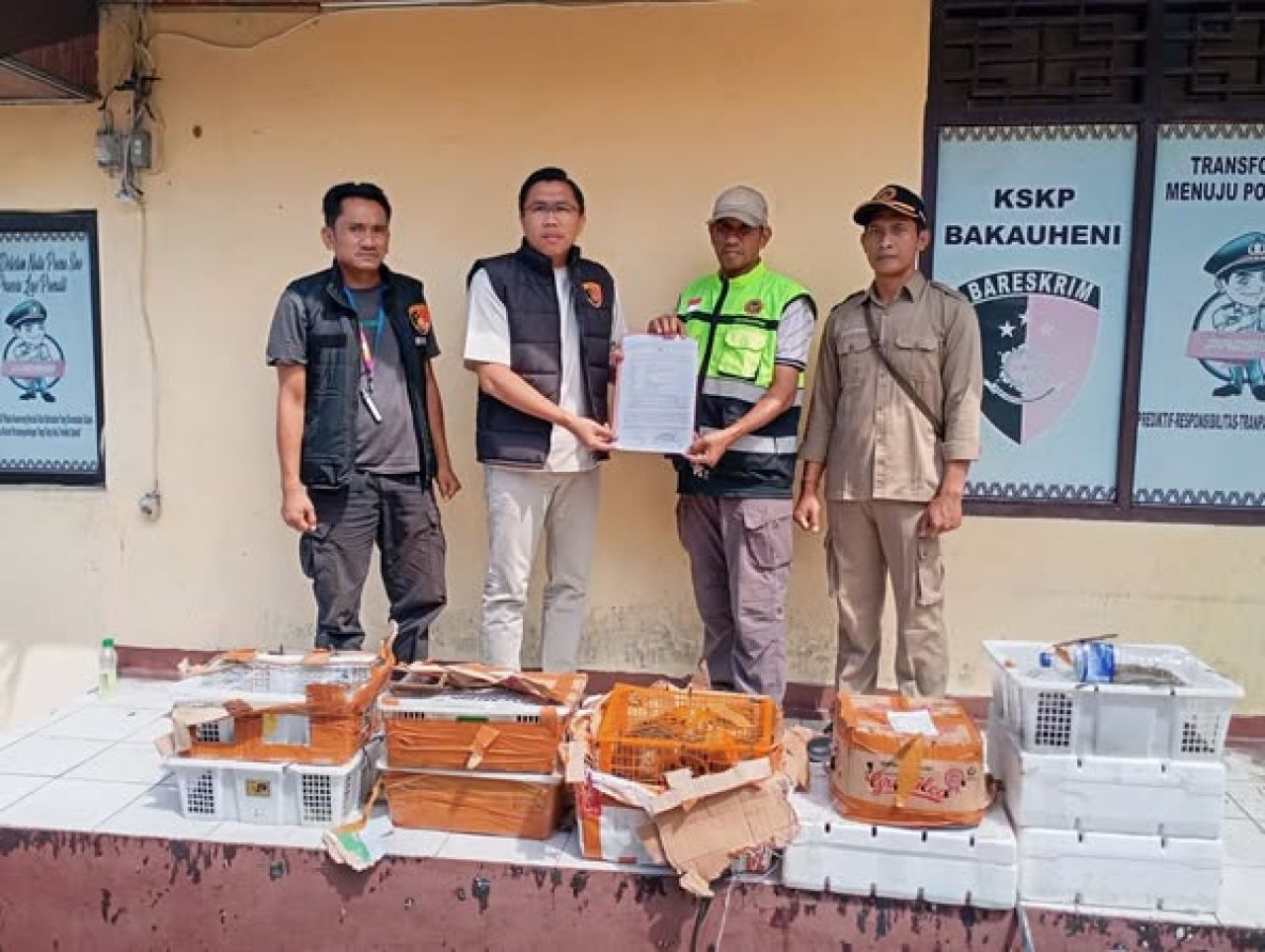 Satwa liar yang akan diselundupkan digagalkan petugas
