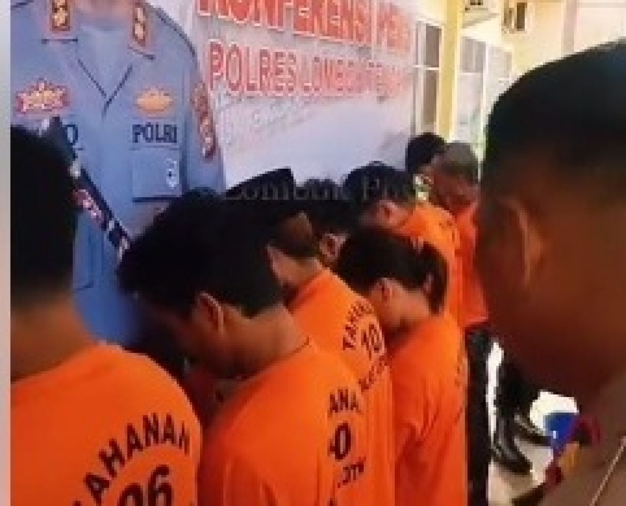 Tersangka kasus narkoba di Polres Lombok Tengah