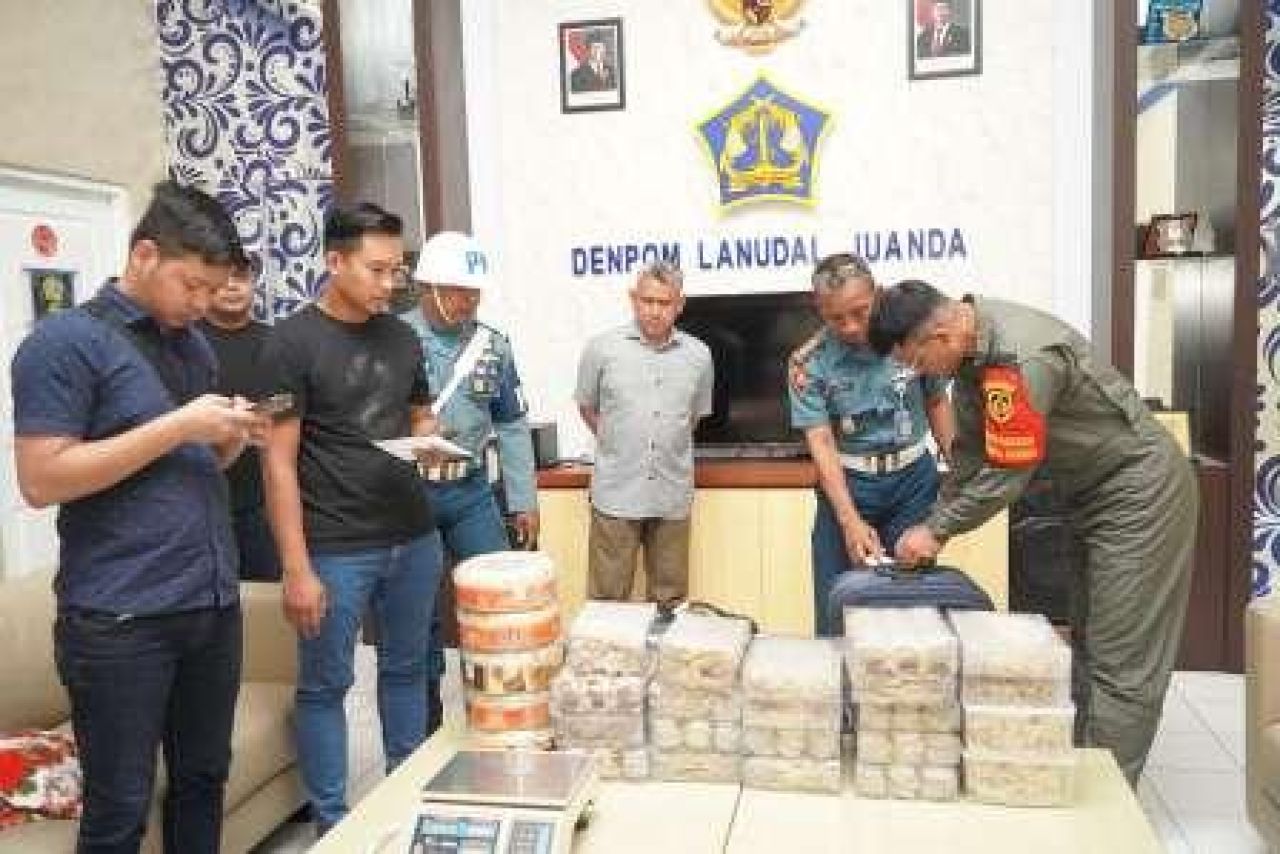 Barang bukti Sarang Burung Walet