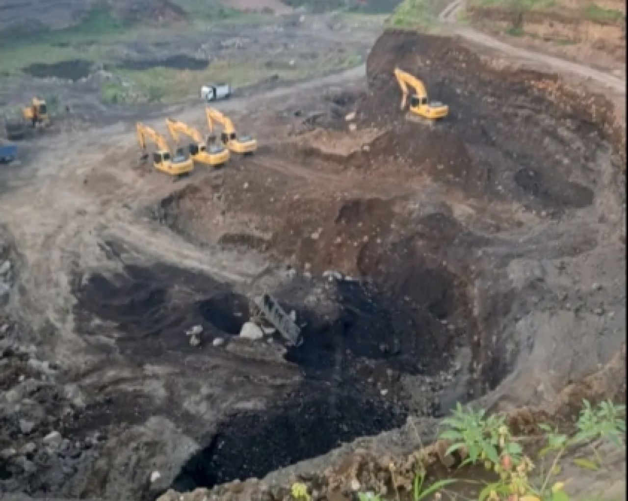 Tambang di Kelurahan Bulusan. (Foto : ist)