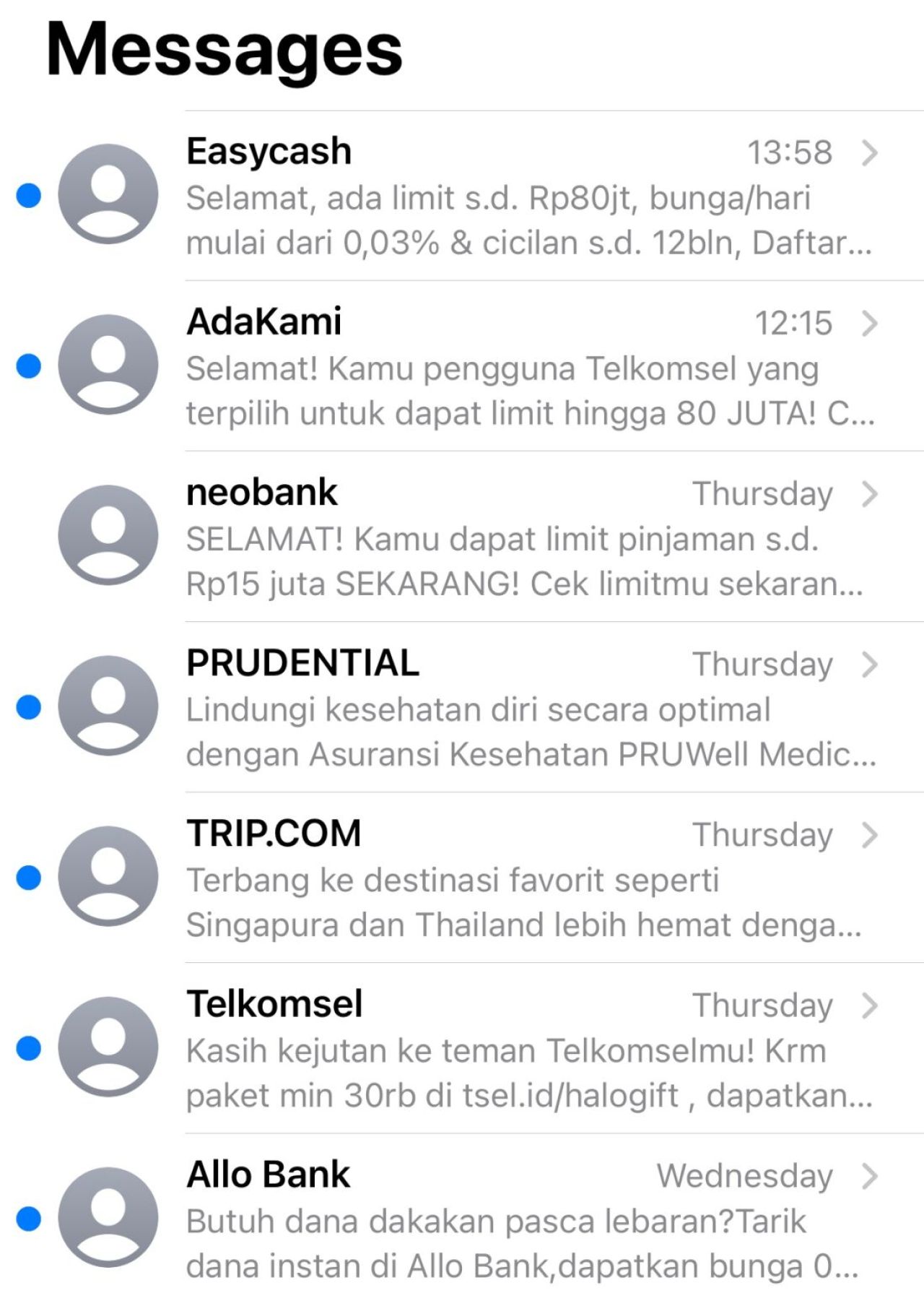 Iklan SMS Telkomsel