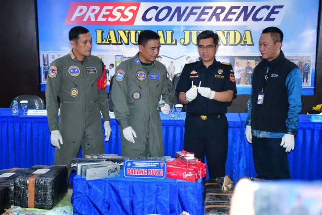 Konpers kasus rokok ilegal