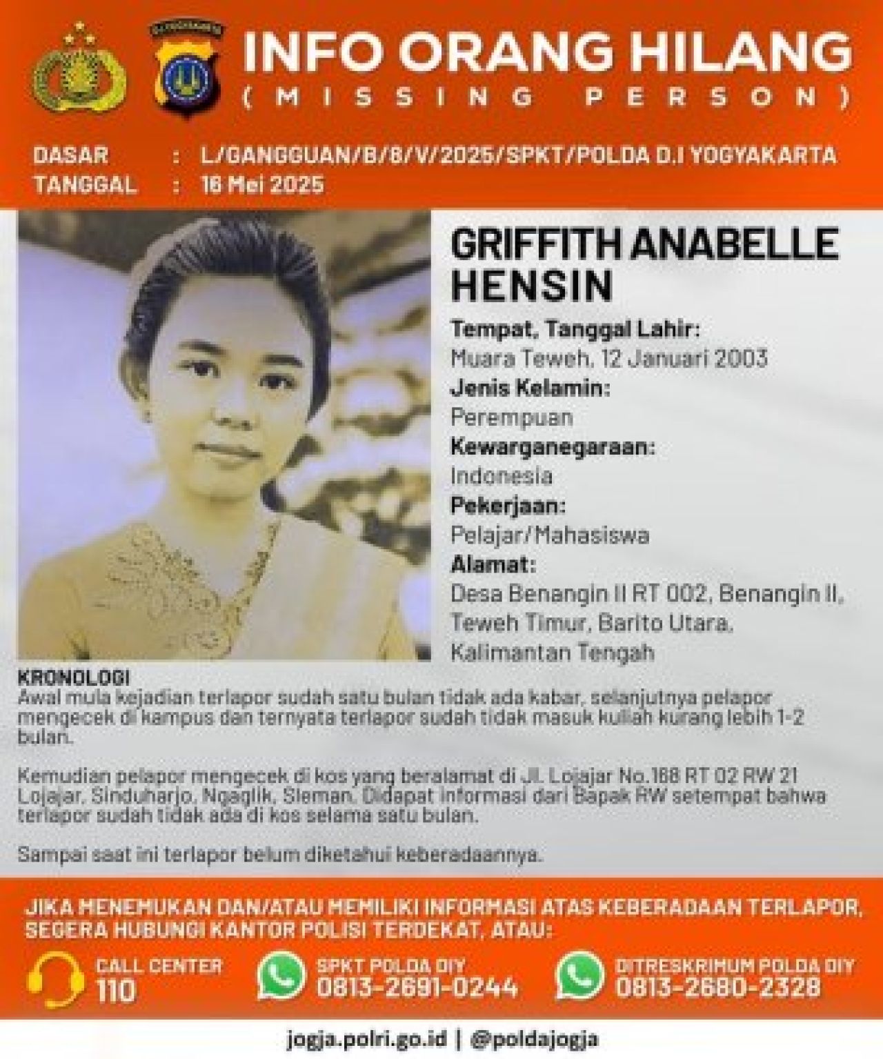 Griffith Anabelle Hensin