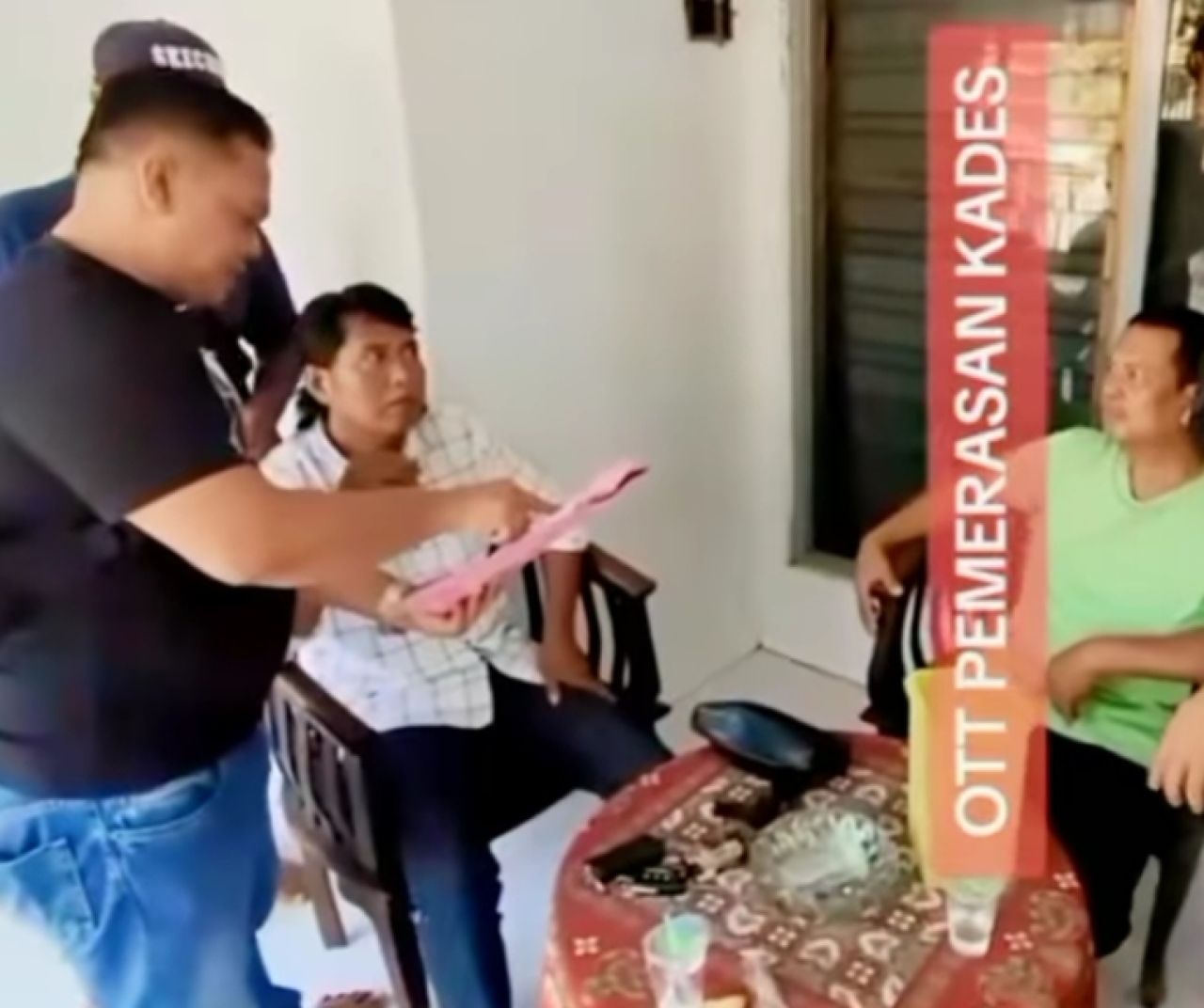 Saat OTT Ketua LSM Bidik dan oknum Inspektorat