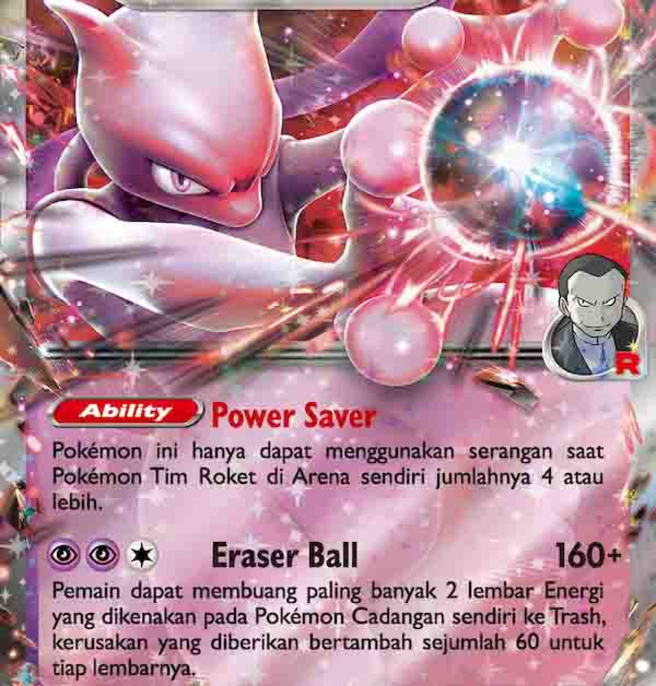 Kartu Mewtwo Tim Roket