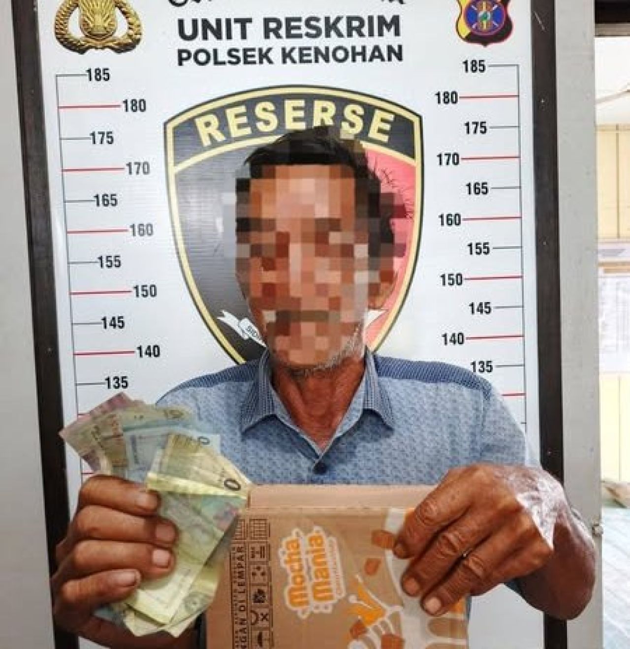 Pelaku berinisial A