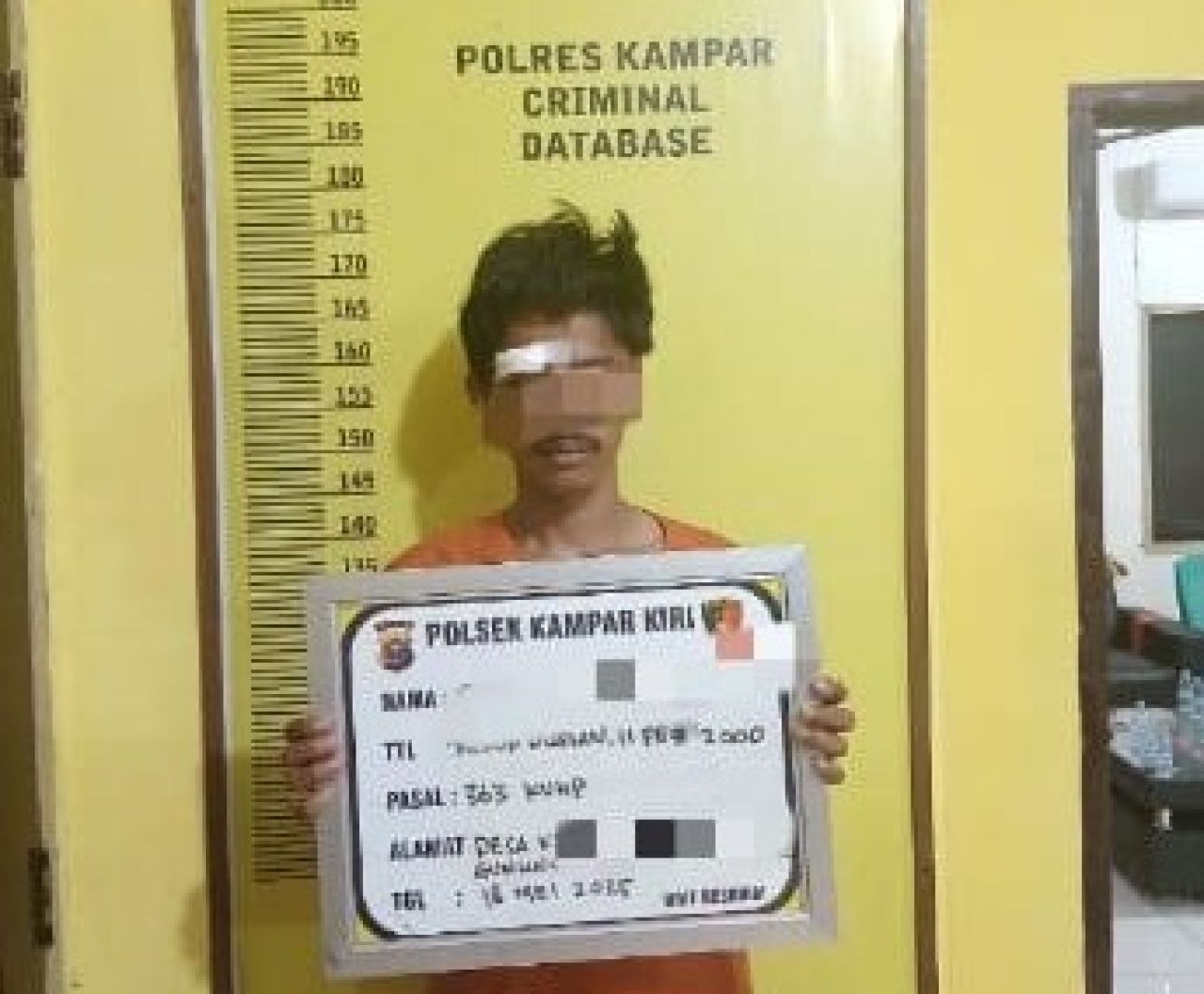 Pelaku berinisial SE