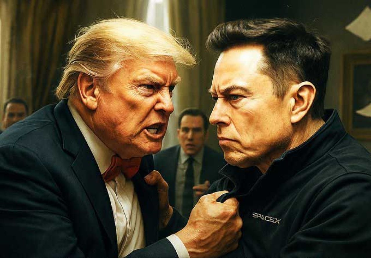 Donald Trump vs Elon Musk